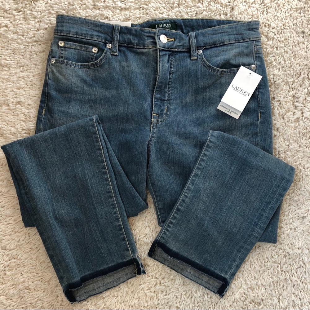 Ralph Lauren Premier Straight Ankle Jeans